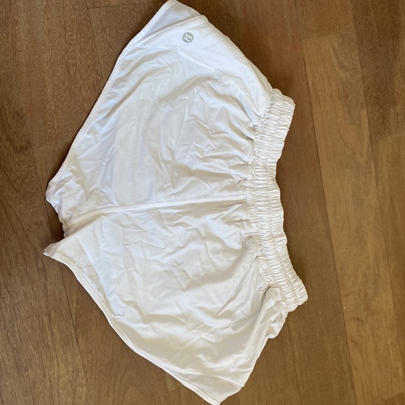 White lululemon shorts - Picture 2 of 3